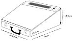 Click here to see the dimensions of The Travelling-Desk