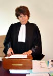 lawyers at their firms and in court